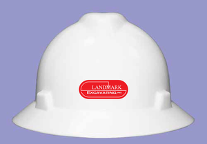 MSA V-Gard® Full-Brim Hardhat w/ FasTrac Ratchet Suspension - 20 minimum