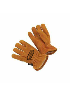 Brown, split grain, leather trucker glove, Thinsulate® lining - 72 minimum
